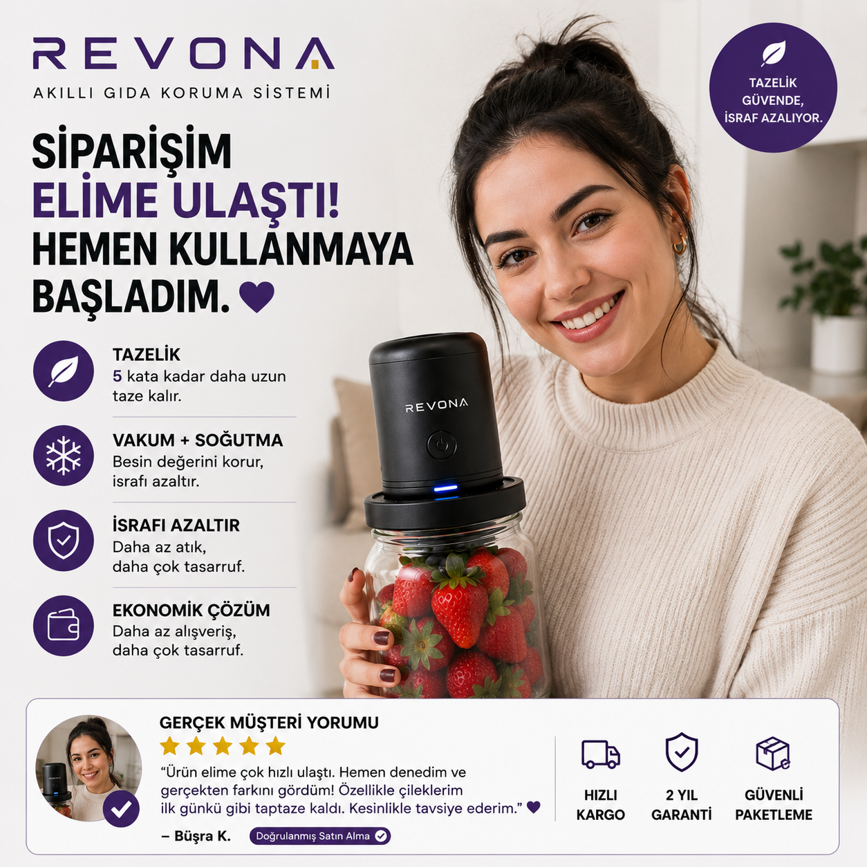 Revona : Akıllı Gıda Koruma Sistemi